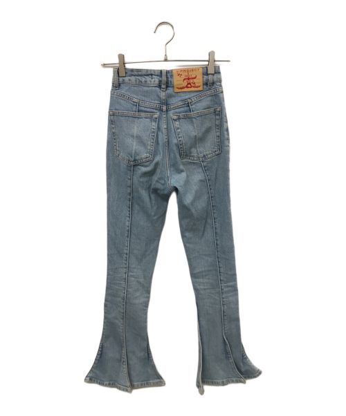 Y. PROJECT（ワイプロジェクト）Y. PROJECT (ワイプロジェクト) TRUMPET SLIM JEANS インディゴ サイズ:36の古着・服飾アイテム