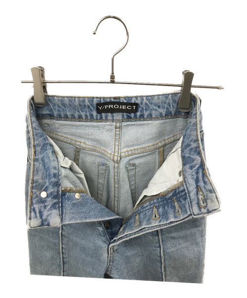 Y. PROJECT（ワイプロジェクト）Y. PROJECT (ワイプロジェクト) TRUMPET SLIM JEANS インディゴ サイズ:36の古着・服飾アイテム