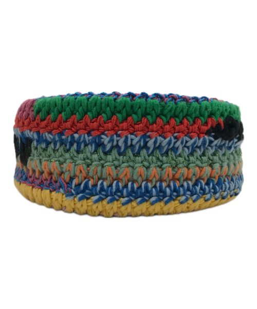 MIU MIU（ミュウミュウ）MIU MIU (ミュウミュウ) クロシェヘアバンド マルチカラーの古着・服飾アイテム