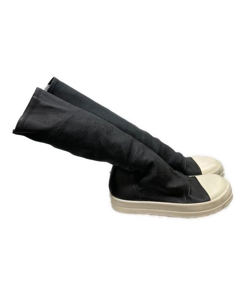 RICK OWENS（リックオウエンス）RICK OWENS (リックオウエンス) sock sneakers ブラック サイズ:42の古着・服飾アイテム