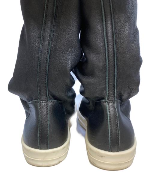 RICK OWENS（リックオウエンス）RICK OWENS (リックオウエンス) sock sneakers ブラック サイズ:42の古着・服飾アイテム