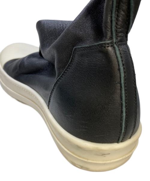 RICK OWENS（リックオウエンス）RICK OWENS (リックオウエンス) sock sneakers ブラック サイズ:42の古着・服飾アイテム