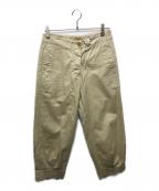 BURBERRYバーバリー）の古着「チノワイドパンツ」｜ベージュ