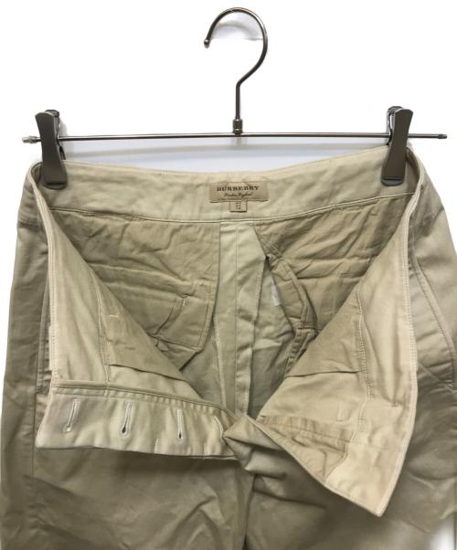 BURBERRY（バーバリー）BURBERRY (バーバリー) チノワイドパンツ ベージュ サイズ:8の古着・服飾アイテム