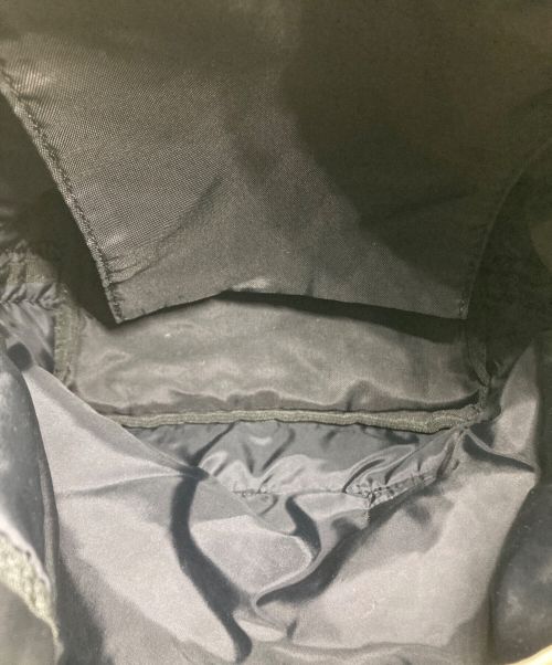 PORTER（ポーター）PORTER (ポーター) COMME des GARCONS (コムデギャルソン) タンカー 巾着ショルダーバッグ ブラックの古着・服飾アイテム