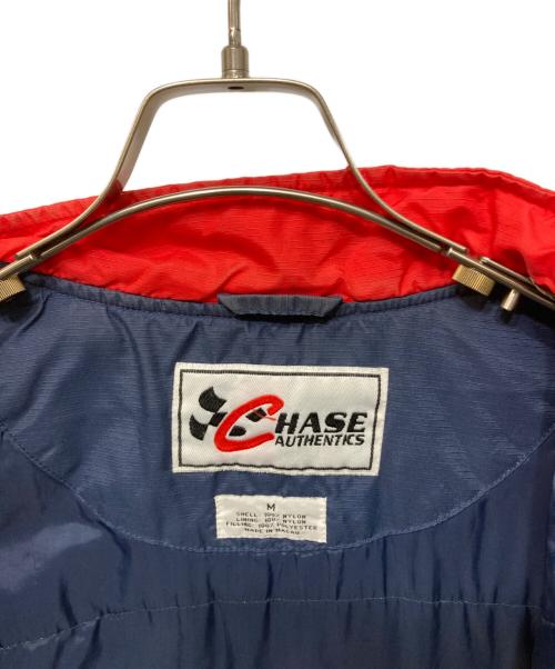 CHASE（チェイス）CHASE (チェイス) レーシングジャケット ネイビー×レッド サイズ:Mの古着・服飾アイテム