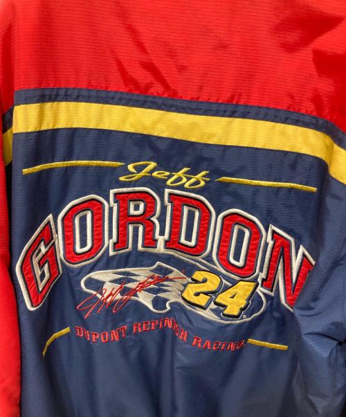 CHASE（チェイス）CHASE (チェイス) レーシングジャケット ネイビー×レッド サイズ:Mの古着・服飾アイテム