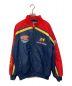 CHASE（チェイス）の古着「レーシングジャケット」｜ネイビー×レッド