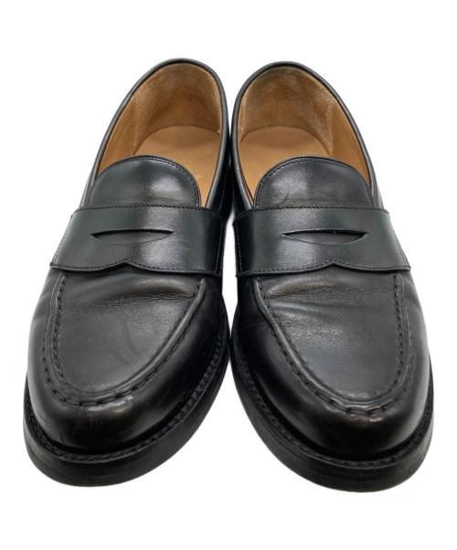 HARROGATE（ハロゲイト）HARROGATE (ハロゲイト) SHOREDITCH ペニーローファー ブラック サイズ:8の古着・服飾アイテム