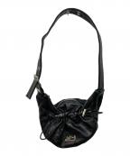 YIEYIEイエイエ）の古着「Sasha Draw String Mini Buckle Bag」｜ブラック