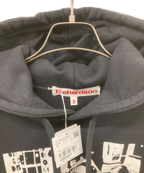 Richardson（リチャードソン）Richardson (リチャードソン) Hysteric Glamour (ヒステリックグラマー) Fist Fucker Hoodie ブラック サイズ:Mの古着・服飾アイテム