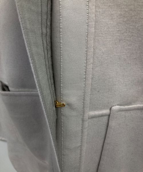 DRAWER（ドゥロワー）DRAWER (ドゥロワー) ケヌキリバーシブルコート グレー サイズ:38の古着・服飾アイテム