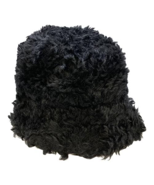 MIU MIU（ミュウミュウ）MIU MIU (ミュウミュウ) バケットハット ブラックの古着・服飾アイテム