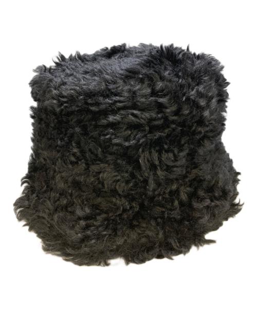 MIU MIU（ミュウミュウ）MIU MIU (ミュウミュウ) バケットハット ブラックの古着・服飾アイテム