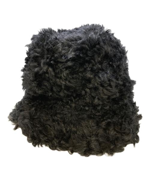 MIU MIU（ミュウミュウ）MIU MIU (ミュウミュウ) バケットハット ブラックの古着・服飾アイテム