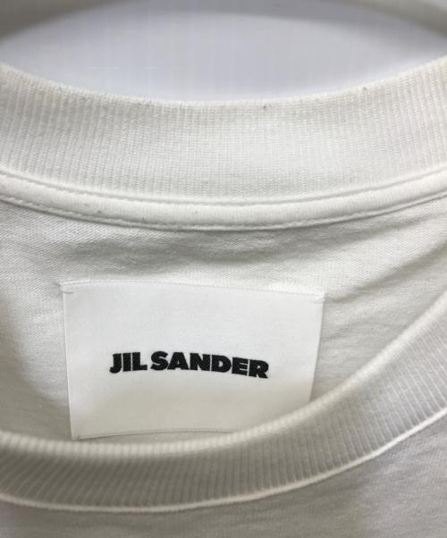 JIL SANDER（ジルサンダー）JIL SANDER (ジルサンダー) Logo T-Shirt ホワイト サイズ:Mの古着・服飾アイテム