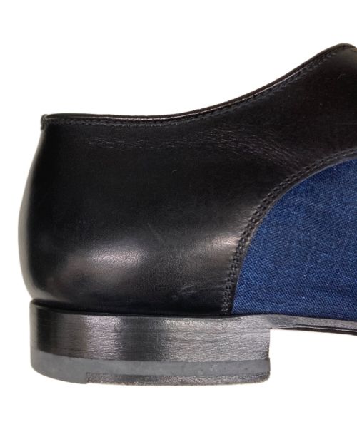 Christian Louboutin（クリスチャン・ルブタン）Christian Louboutin (クリスチャン・ルブタン) 刺繍ドレスシューズ ネイビー サイズ:40の古着・服飾アイテム