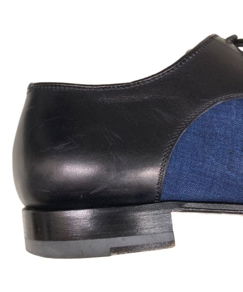 Christian Louboutin（クリスチャン・ルブタン）Christian Louboutin (クリスチャン・ルブタン) 刺繍ドレスシューズ ネイビー サイズ:40の古着・服飾アイテム