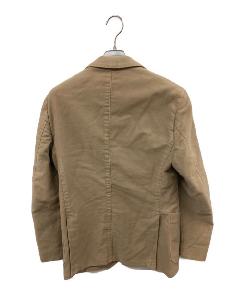 LARDINI（ラルディーニ）LARDINI (ラルディーニ) モールスキン3Bジャケット ベージュ サイズ:50の古着・服飾アイテム
