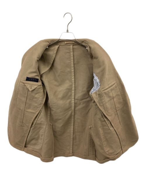 LARDINI（ラルディーニ）LARDINI (ラルディーニ) モールスキン3Bジャケット ベージュ サイズ:50の古着・服飾アイテム