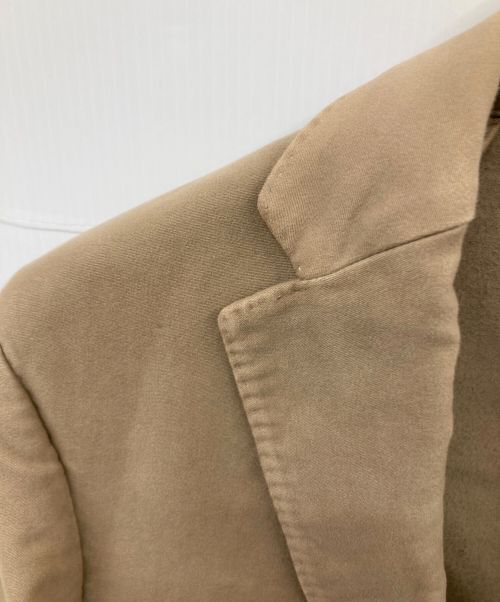 LARDINI（ラルディーニ）LARDINI (ラルディーニ) モールスキン3Bジャケット ベージュ サイズ:50の古着・服飾アイテム