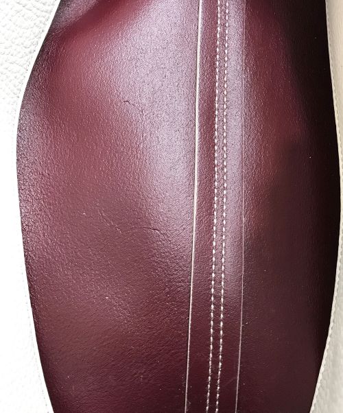 TOD'S（トッズ）TOD'S (トッズ) Tタイムレス トートバッグ ホワイトの古着・服飾アイテム