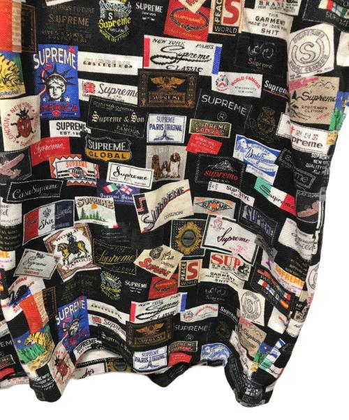 SUPREME（シュプリーム）SUPREME (シュプリーム) Labels Polo ブラック サイズ:Lの古着・服飾アイテム