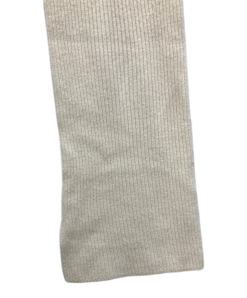 MYLAN（マイラン）MYLAN (マイラン) Cashmere Rib knit Pants アイボリー サイズ:FREEの古着・服飾アイテム