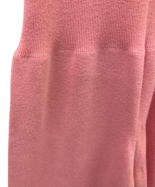 MYLAN（マイラン）MYLAN (マイラン) 20AW Cashmere Rib Hi Waist Pants ピンク サイズ:FREEの古着・服飾アイテム