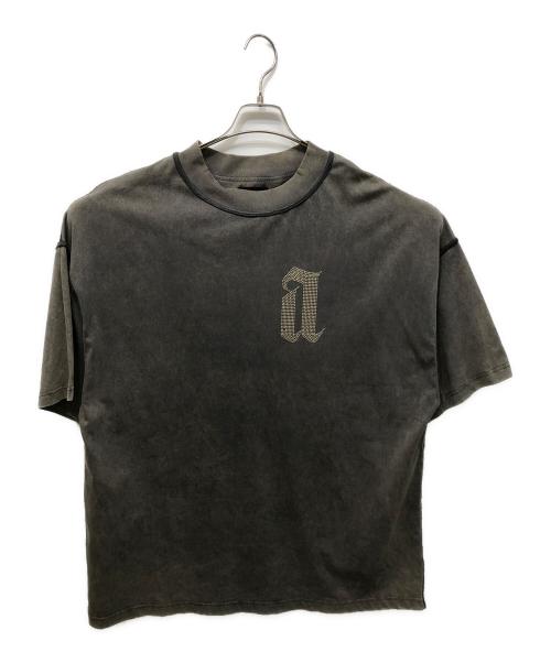 ARNODEFRANCE（アルノデフランス）ARNODEFRANCE (アルノデフランス) A Studs T-Shirt グレー サイズ:Mの古着・服飾アイテム