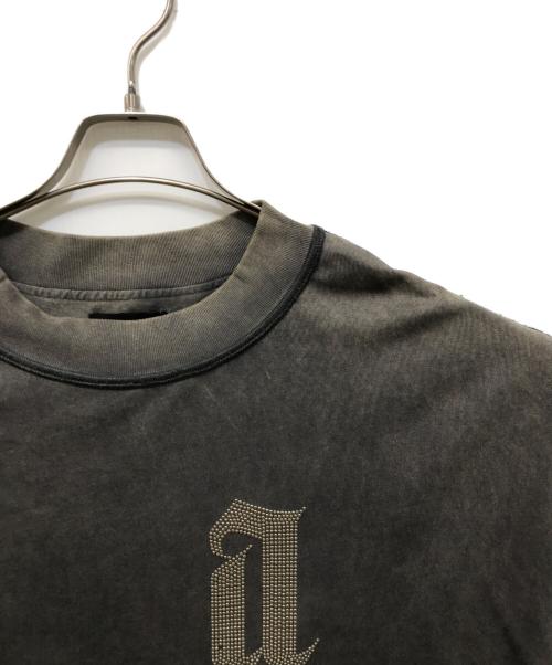 ARNODEFRANCE（アルノデフランス）ARNODEFRANCE (アルノデフランス) A Studs T-Shirt グレー サイズ:Mの古着・服飾アイテム