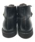 中古・古着 PARABOOT (パラブーツ) International Gallery BEAMS (インターナショナルギャラリービームス)) 別注 MILLY BRIDE ミンクファー モンクストラップシューズ ブラック サイズ:R41：38000円