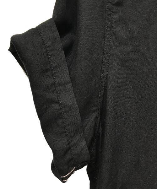 WACKO MARIA（ワコマリア）WACKO MARIA (ワコマリア) S/Sオープンカラーシャツ ブラック サイズ:Lの古着・服飾アイテム
