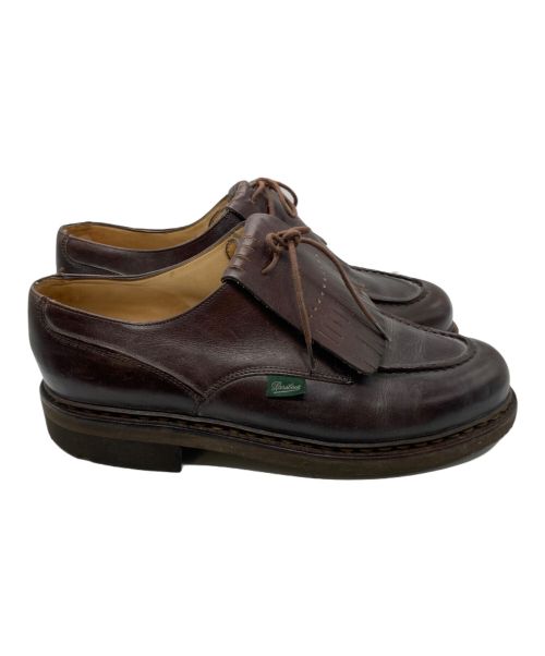 PARABOOT（パラブーツ）PARABOOT (パラブーツ) CHAMBORD Uチップシューズ ブラウン サイズ:8の古着・服飾アイテム