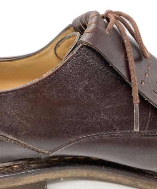 PARABOOT（パラブーツ）PARABOOT (パラブーツ) CHAMBORD Uチップシューズ ブラウン サイズ:8の古着・服飾アイテム