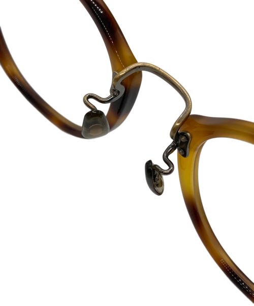 OLIVER PEOPLES（オリバーピープルズ）OLIVER PEOPLES (オリバーピープルズ) Hardman 眼鏡フレーム ブラウン サイズ:49-23-140の古着・服飾アイテム