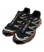 SALOMONサロモン）の古着「XT-6」｜ブラック×レッド