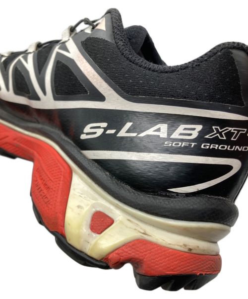 SALOMON（サロモン）SALOMON (サロモン) XT-6 ブラック×レッド サイズ:27の古着・服飾アイテム