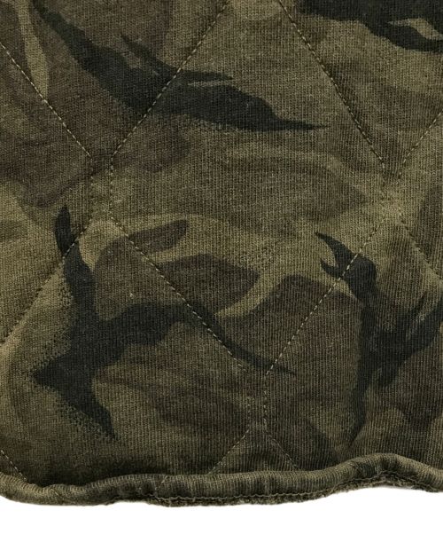 POLO RALPH LAUREN（ポロ・ラルフローレン）POLO RALPH LAUREN (ポロ・ラルフローレン) カモフラキルティングシャツ オリーブ サイズ:Mの古着・服飾アイテム