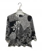 LEONARD SPORTレオナール スポーツ）の古着「総柄カットソー」｜グレー