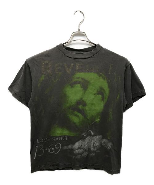 SAINT MICHAEL（セントマイケル）SAINT MICHAEL (セントマイケル) BerBerJin (ベンベルジン) BJ SS Tee グレー サイズ:Mの古着・服飾アイテム