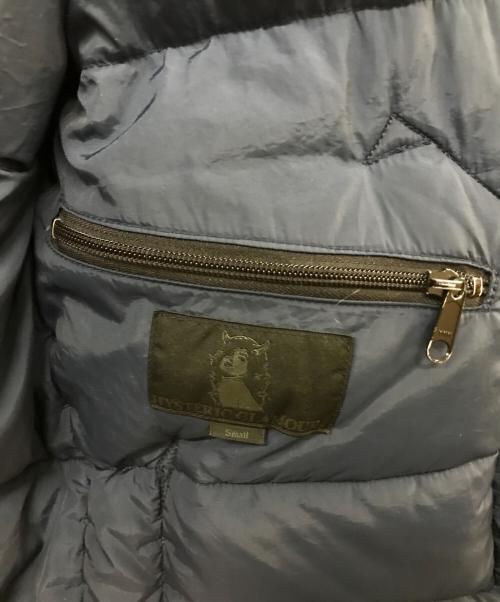 RockyMountainFeatherBed（ロッキーマウンテンフェザーベッド）RockyMountainFeatherBed (ロッキーマウンテンフェザーベッド) Hysteric Glamour (ヒステリックグラマー) デニムダウンベスト ブルー サイズ:Sの古着・服飾アイテム