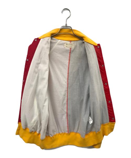 77circa（ナナナナサーカ）77circa (ナナナナサーカ) 再構築ブルゾン レッド サイズ:不明の古着・服飾アイテム