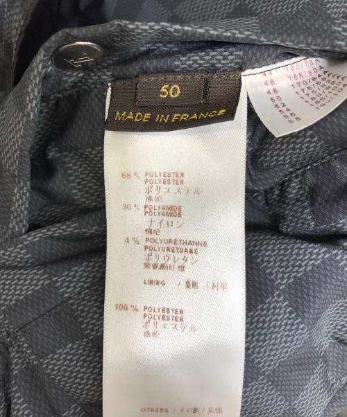 LOUIS VUITTON（ルイ ヴィトン）LOUIS VUITTON (ルイ ヴィトン) ダミエグラフィット リバーシブル フーディダウン ジャケット ブラック サイズ:50の古着・服飾アイテム