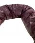 中古・古着 MONCLER (モンクレール) ダウンネックウォーマー パープル：8000円