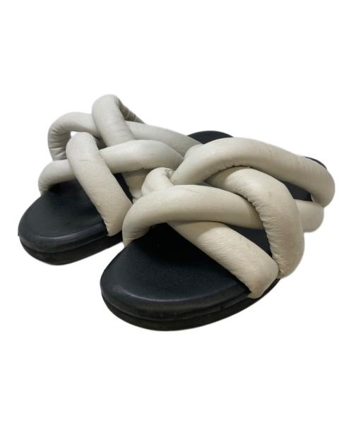 MONCLER（モンクレール）MONCLER (モンクレール) J.W.ANDERSON (ジェイダブリューアンダーソン) サンダル ブラック サイズ:26.5㎝の古着・服飾アイテム