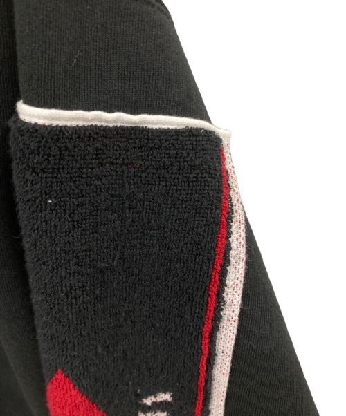 SUPREME（シュプリーム）Supreme (シュプリーム) Martine rose (マーティン・ローズ) Towel Zip Up Hooded Sweatshirt ブラック サイズ:Ｌの古着・服飾アイテム