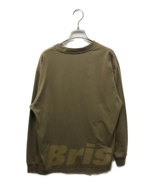 F.C.R.B.（エフシーレアルブリストル）F.C.R.B. (エフシーレアルブリストル) WIND AND SEA (ウィンダンシー) プリントカットソー ブラウン サイズ:Lの古着・服飾アイテム