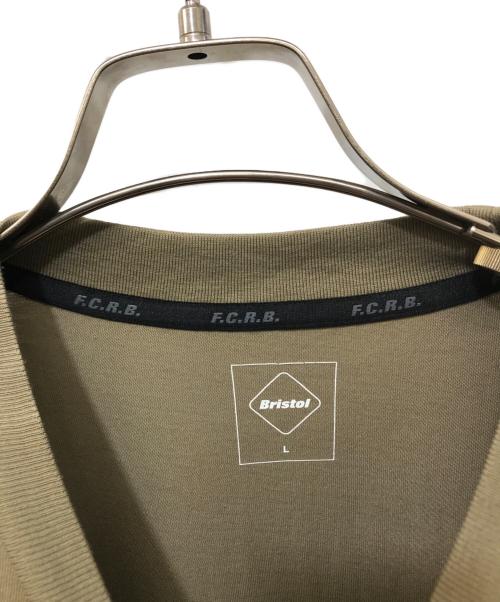 F.C.R.B.（エフシーレアルブリストル）F.C.R.B. (エフシーレアルブリストル) WIND AND SEA (ウィンダンシー) プリントカットソー ブラウン サイズ:Lの古着・服飾アイテム