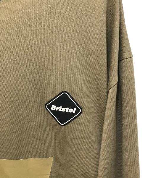 F.C.R.B.（エフシーレアルブリストル）F.C.R.B. (エフシーレアルブリストル) WIND AND SEA (ウィンダンシー) プリントカットソー ブラウン サイズ:Lの古着・服飾アイテム